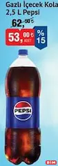 PEPSİ GAZLI İÇECEK KOLA 2,5 L